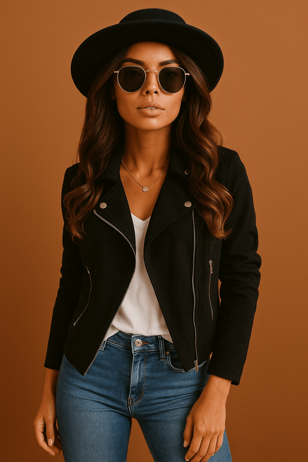 Damenjacke Polyester Slim Fit für vielseitige Outfits 