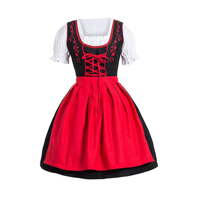 Dirndlkleid Damen – Elegantes Trachtenkleid für Oktoberfest und Cosplay-Events Kleider
