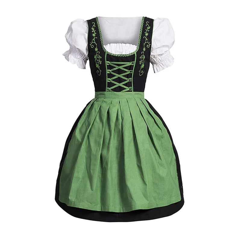 Dirndlkleid Damen – Elegantes Trachtenkleid für Oktoberfest und Cosplay-Events Kleider