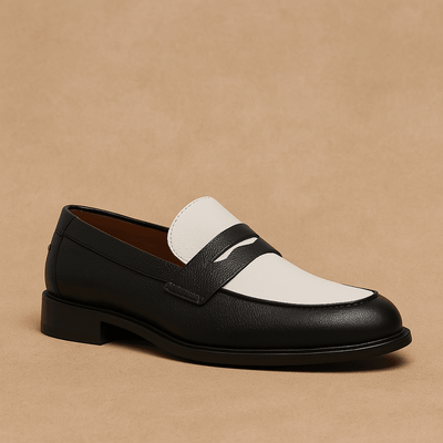 Herren Loafer Leder Slip-On für Alltag und Freizeit 