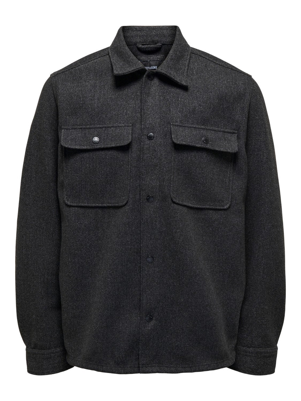 Button-Down Overshirt Herren grün schwarz beige lässig
