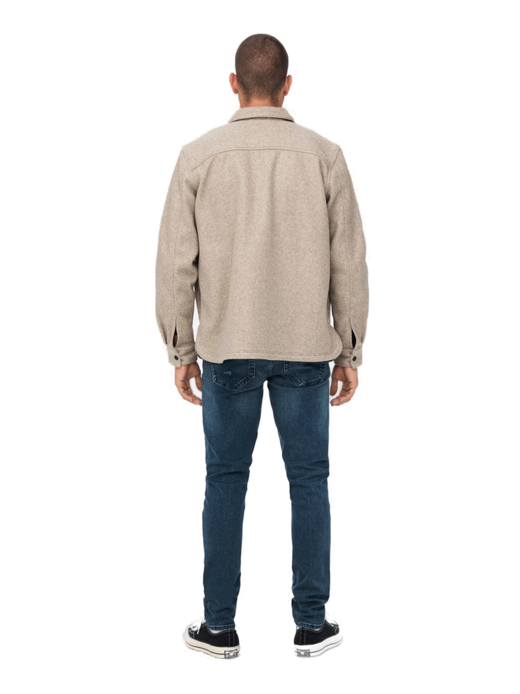 Herren Button-Down Overshirt Relaxed Fit mit Brusttaschen - Bild 8