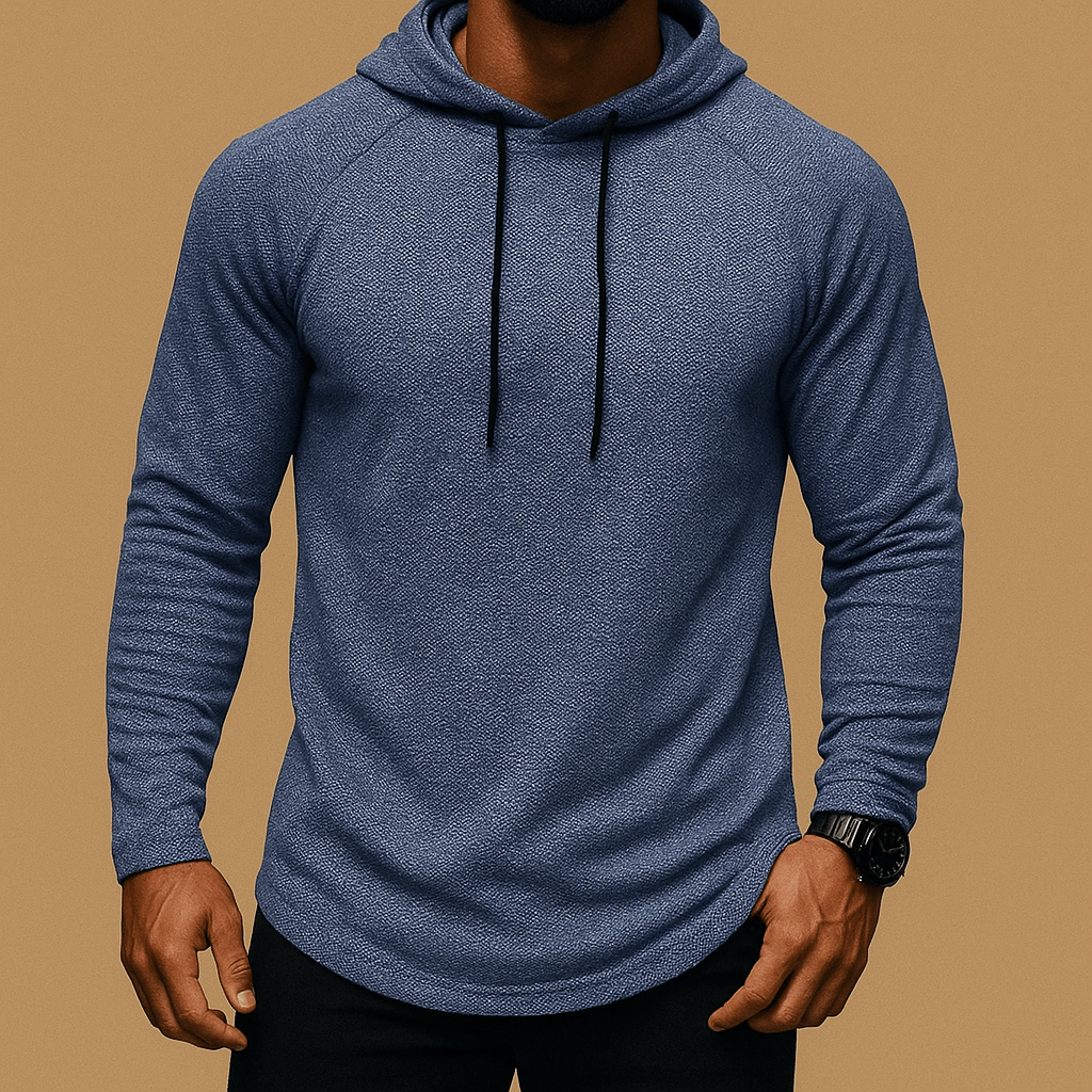 Herrenpullover Baumwolle Kapuzenpullover Lässig Langarm 