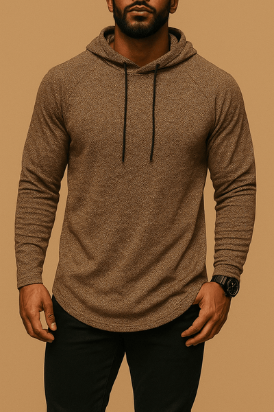 Herrenpullover Baumwolle Kapuzenpullover Lässig Langarm 