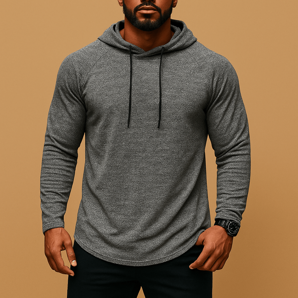 Herrenpullover Baumwolle Kapuzenpullover Lässig Langarm 