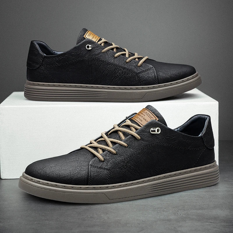 Herren Lederschuhe braun Schnürschuhe Business smart casual