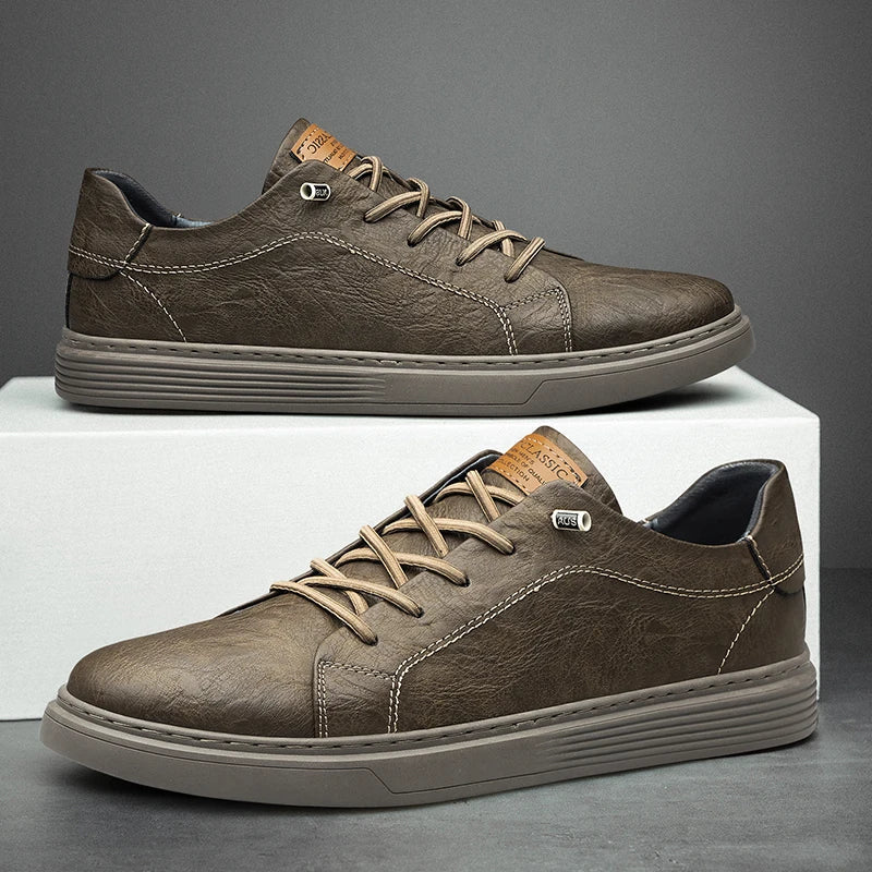 Herren Business Schuhe Leder schwarz braun Schnürung klassisch