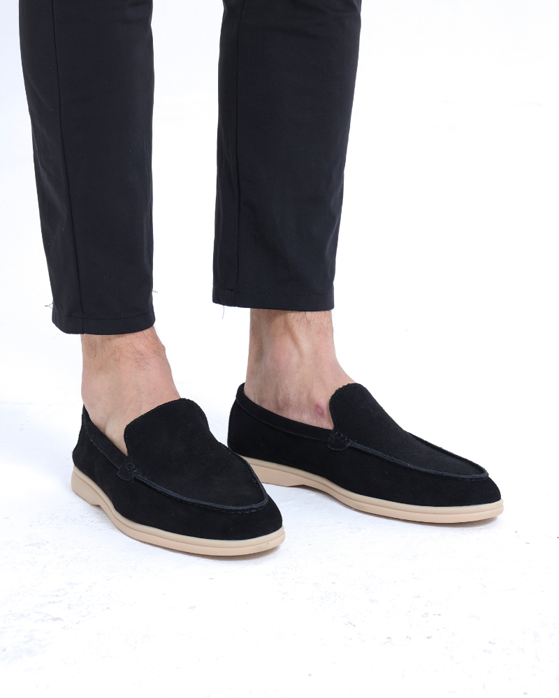 Herren Wildleder-Loafer Slip-On für Alltag und Freizeit - Bild 7