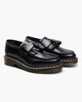 Herren Loafer schwarz Fransen Quaste Kiltie Slip-On Alltag