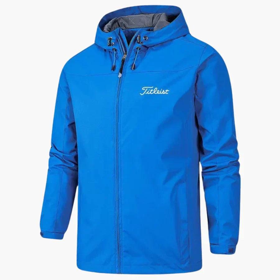 Wasserdichte Regenjacke Herren Atmungsaktiv Polyester 